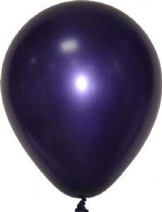 空飄11"珍珠氣球-深紫色